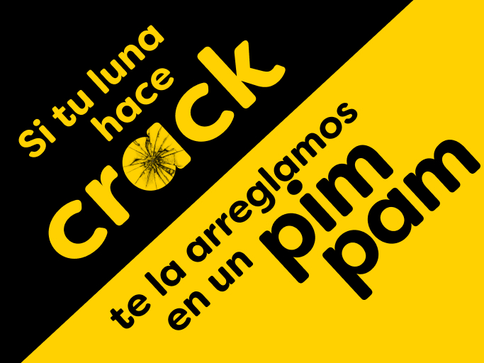 Si tu luna hace crack te la arreglamos en un pim pam